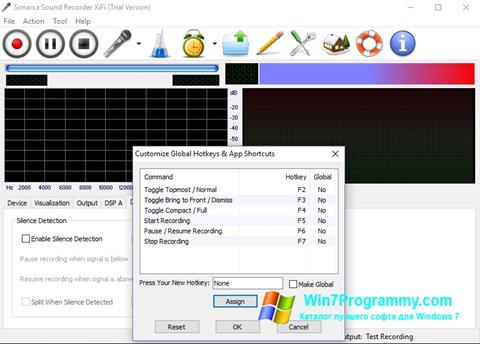 Скриншот программы Absolute Sound Recorder для Windows 7