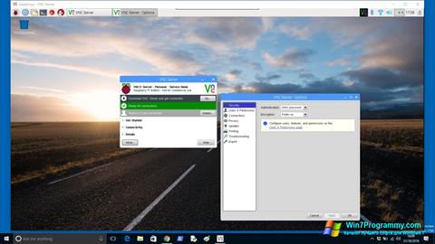 Скриншот программы VNC Viewer для Windows 7