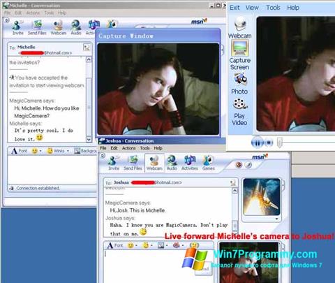 Скриншот программы Live WebCam для Windows 7