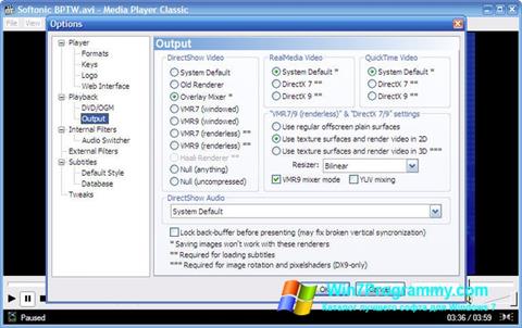 media player classic mkv no video