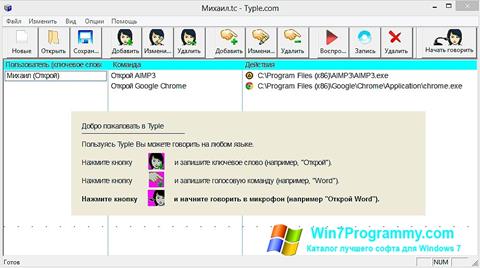 Скриншот программы Typle для Windows 7