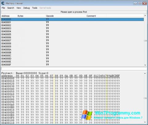 Скриншот программы Cheat Engine для Windows 7