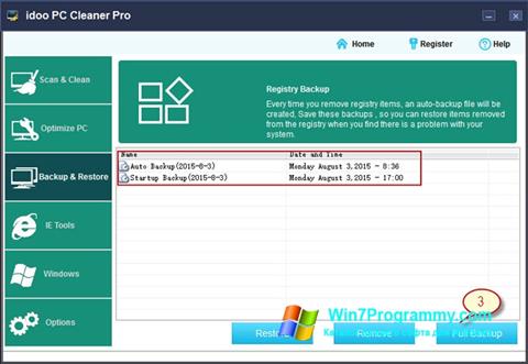 Скриншот программы Memory Cleaner для Windows 7
