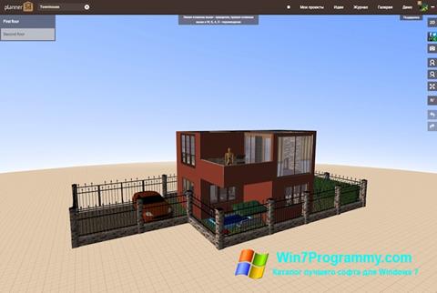 Скриншот программы Planner 5D для Windows 7